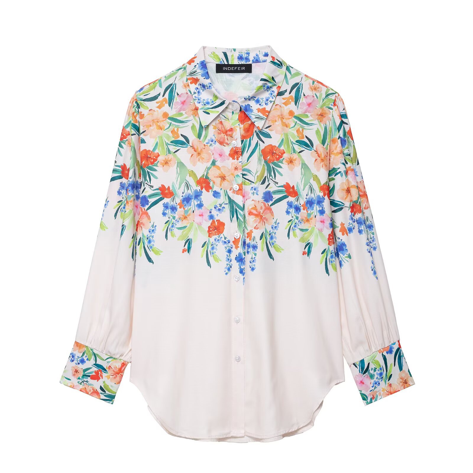 Floral Print Shirt and Pants Vacation Set