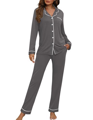 Women's Cuban Collar Polka Dot Print Long Sleeve Shirt Set