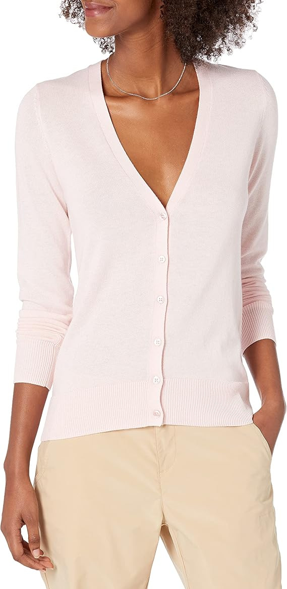 Women's Knit Single-Breasted Long-Sleeve Cardigan Sweater