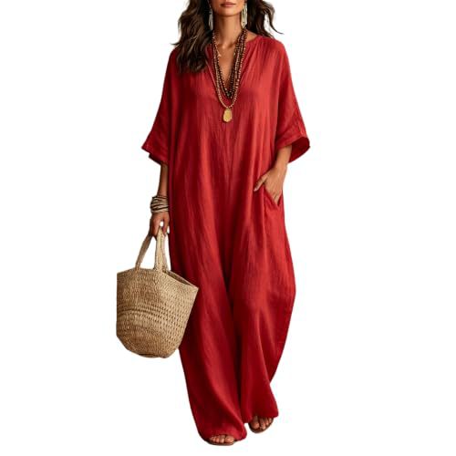 Women's Elegant Print Casual Dress with 3D Pattern, Deep V-Neck, Mid-Length, Polyester