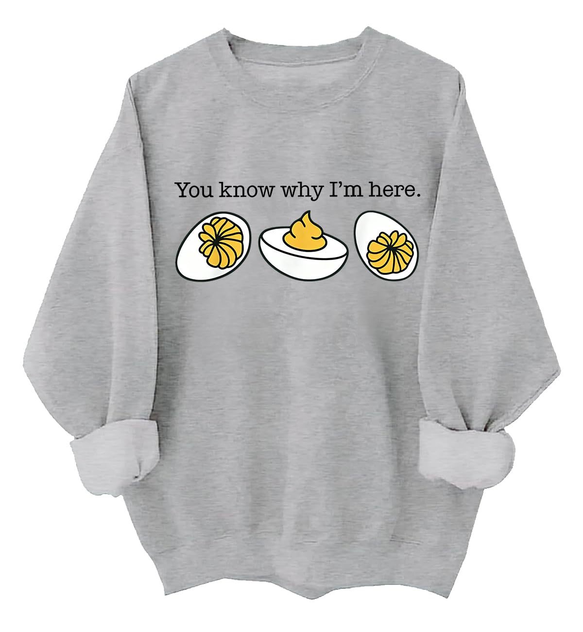 Women's Letter Print Crewneck Sweatshirt