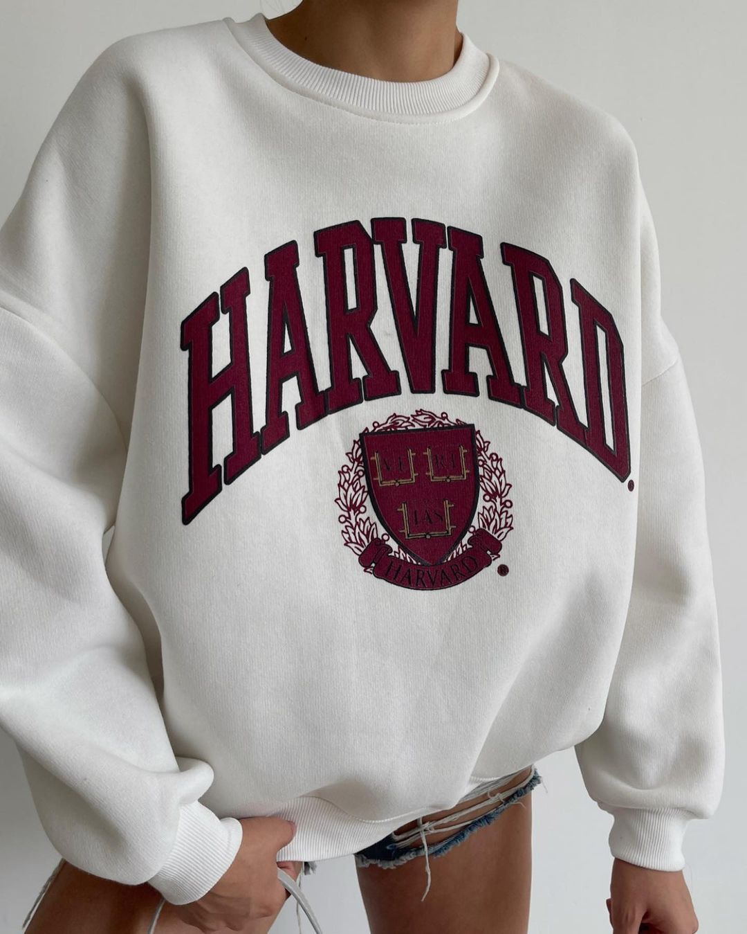 Women's Casual Printed Long-Sleeve Pullover Sweatshirt