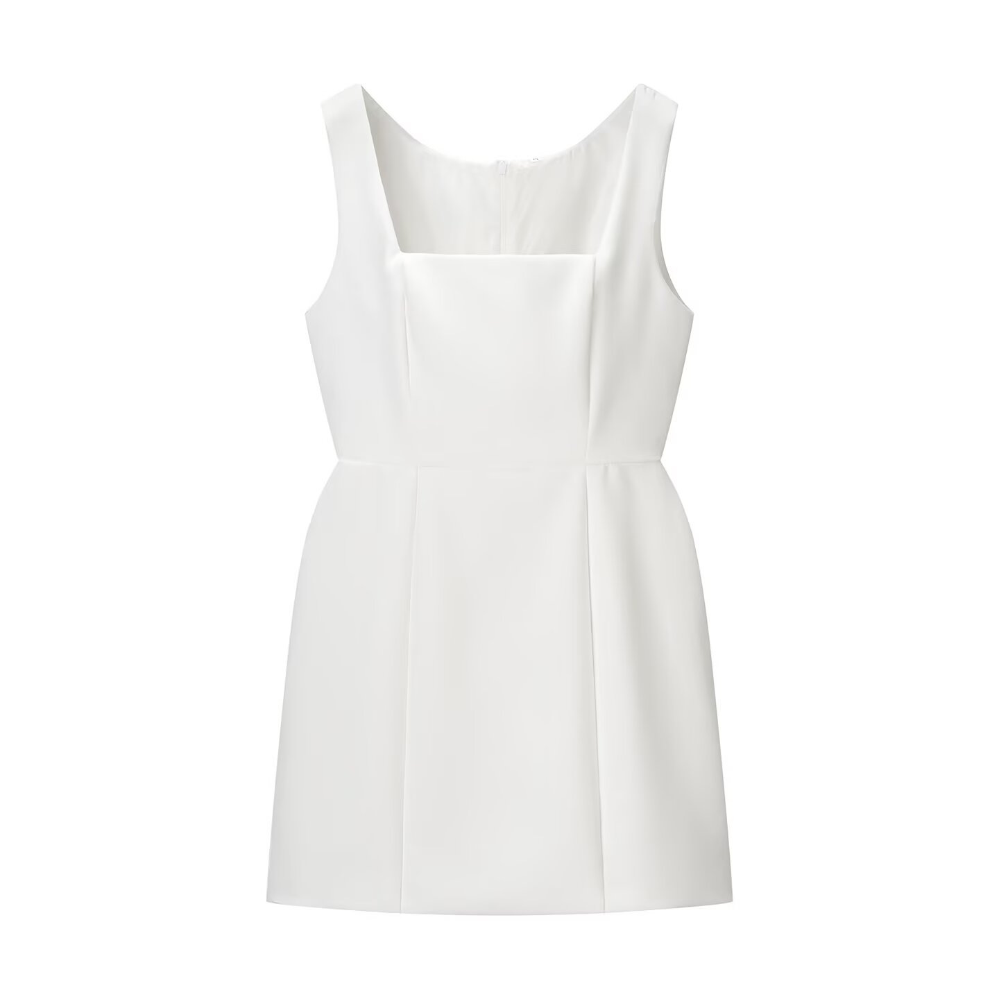 Women's Sleeveless Shawl Halter Waist-Cinching Dress