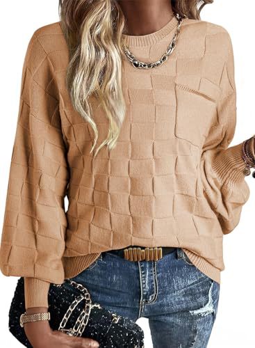 Women's Crewneck Long Sleeve Knit Sweater