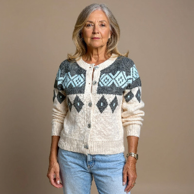 Women's Loose Knit Cardigan Sweater Coat