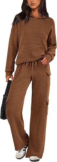 Women's 2-Piece Oversized Hoodie and Sweatpants Set