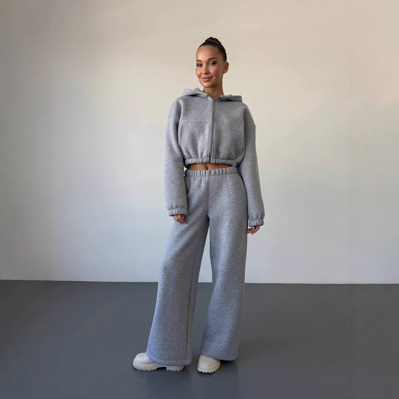 Women's Long Sleeve Sweatsuit Set Casual Two-Piece