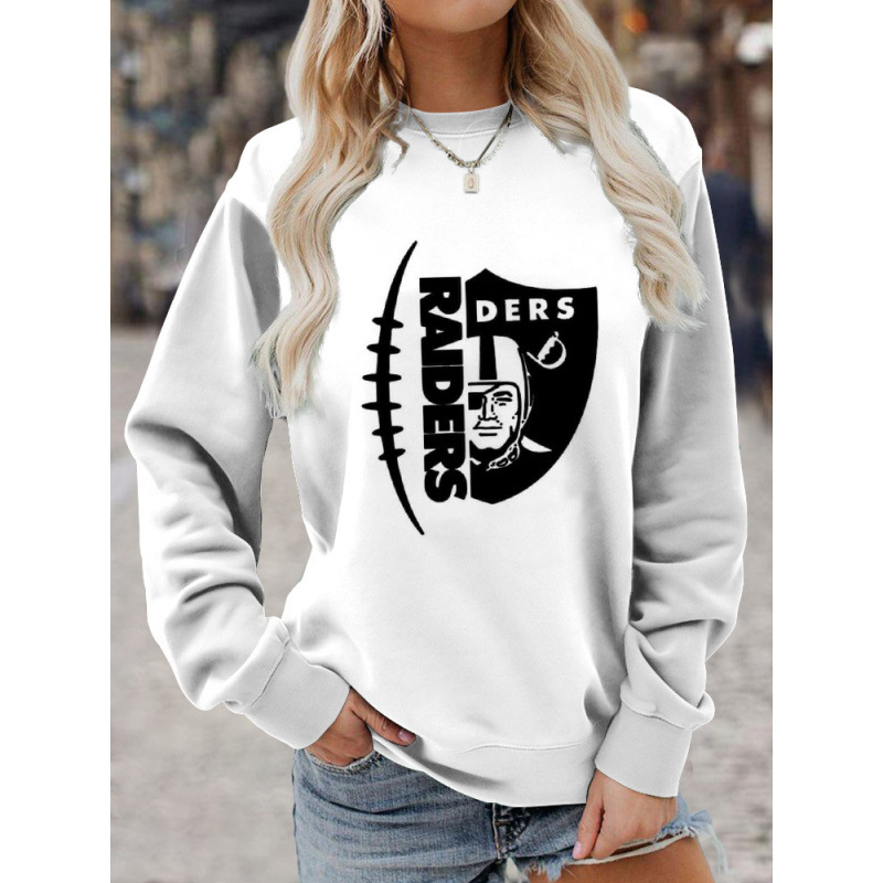 3D Print Crewneck Pullover Hoodie Women's Casual Sweatshirt
