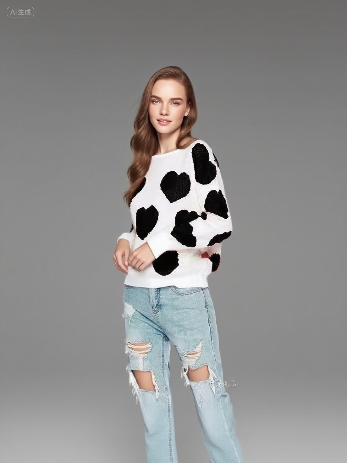 Women's Off-Shoulder Knit Sweater Loose Lazy Style Short Long Sleeve Pullover