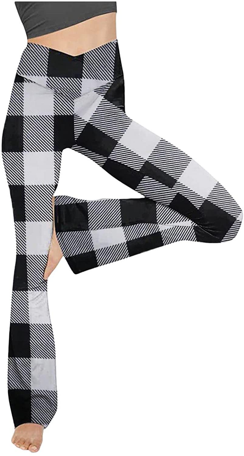 High-Waist Loose Yoga Pants Comfortable Casual Woven Polyester