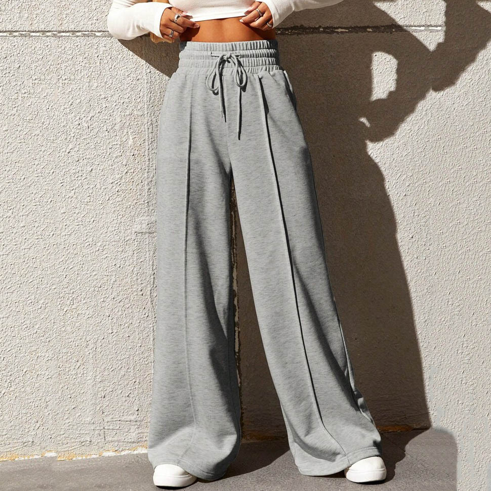 Women's Straight-Leg Sweatpants Loose Wide-Leg Casual Dance Pants