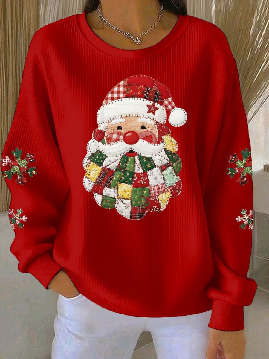 Christmas Pullover Women's Sweatshirt Oversized Crewneck