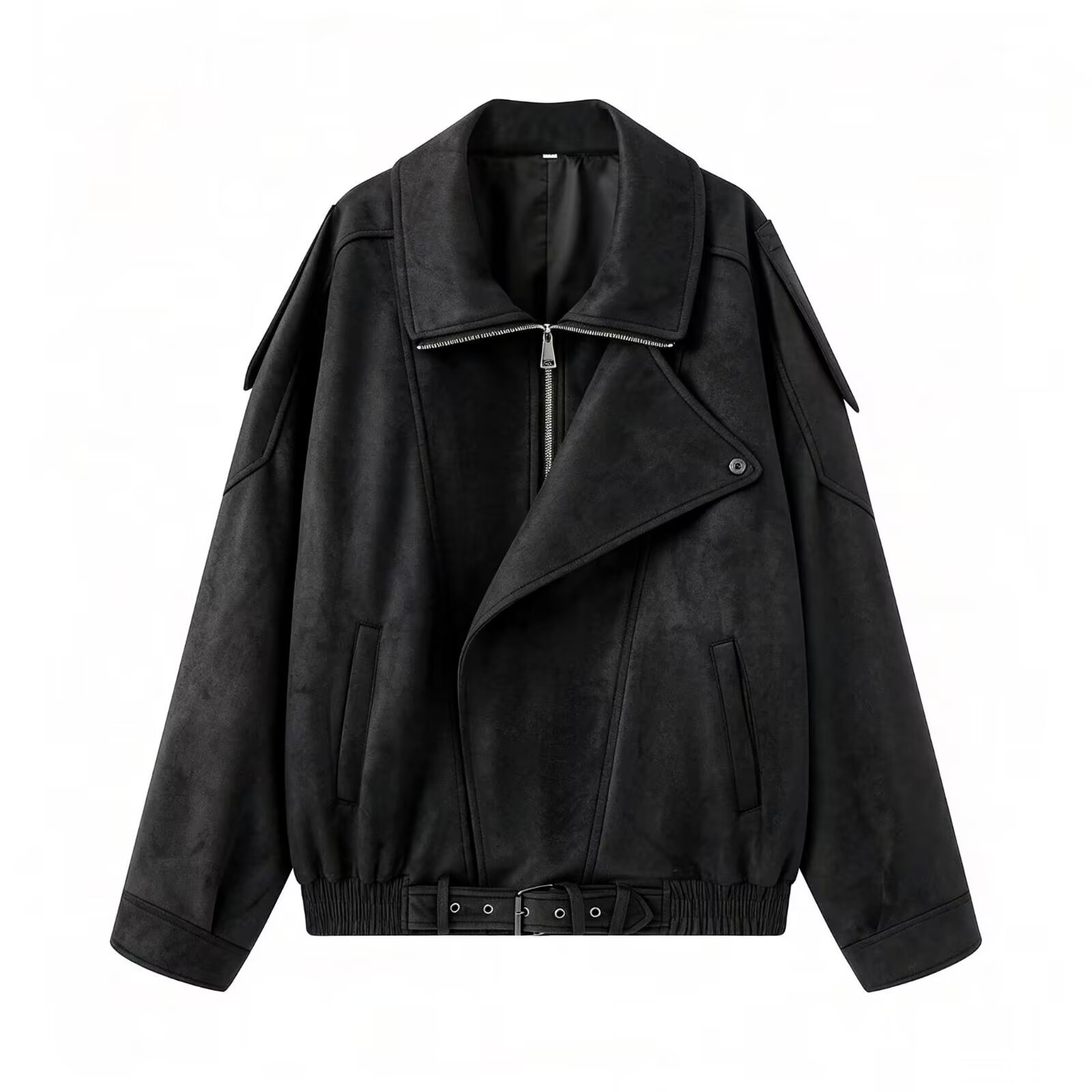 Women's Loose Faux Suede Jacket