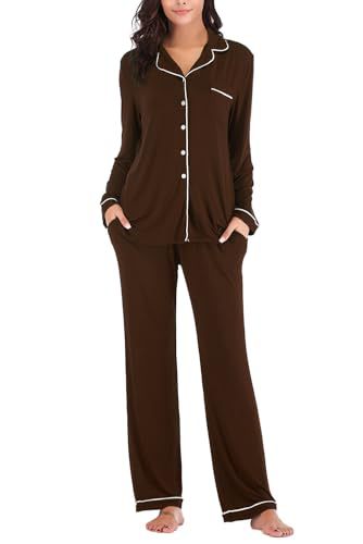 Women's Cuban Collar Printed Long Sleeve Button Set