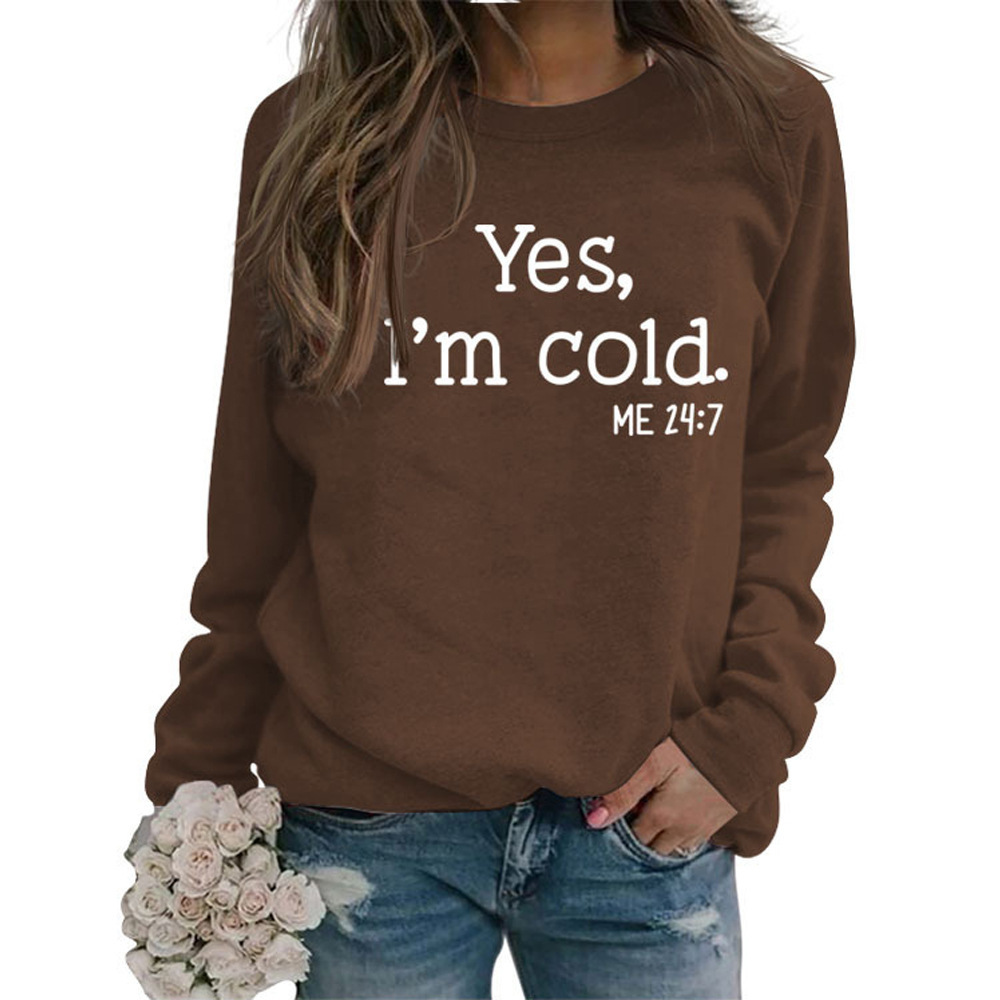 Women's Crewneck Pullover Long Sleeve Sweatshirt