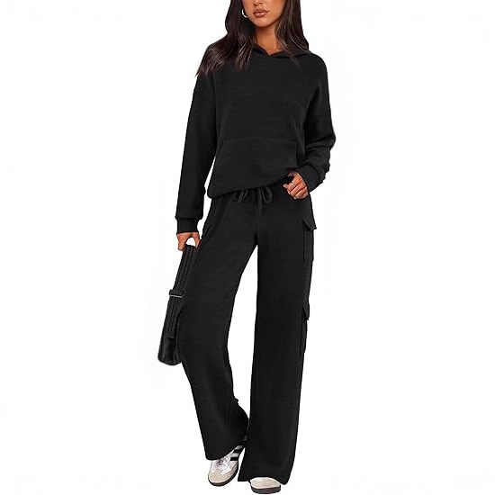 Women's 2-Piece Oversized Hoodie and Sweatpants Set
