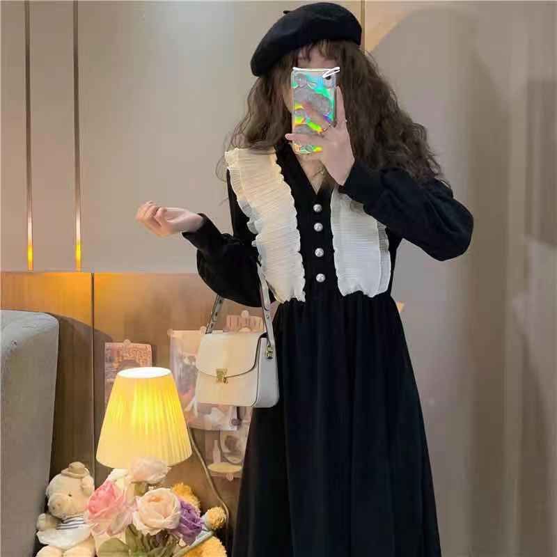 Plus Size Ruffle Waist-Cinching Midi Dress