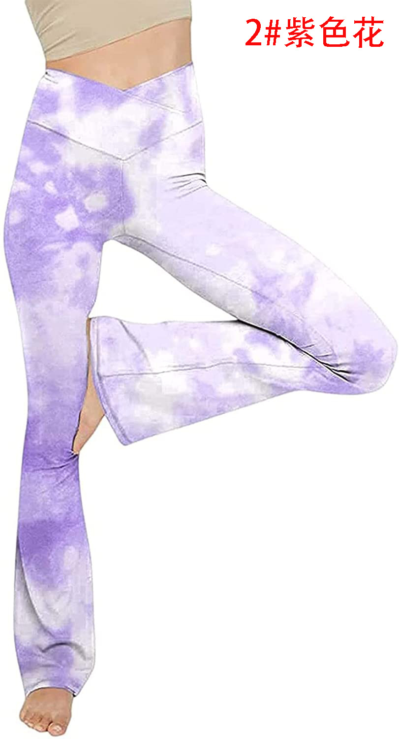 High-Waist Loose Yoga Pants Comfortable Casual Woven Polyester