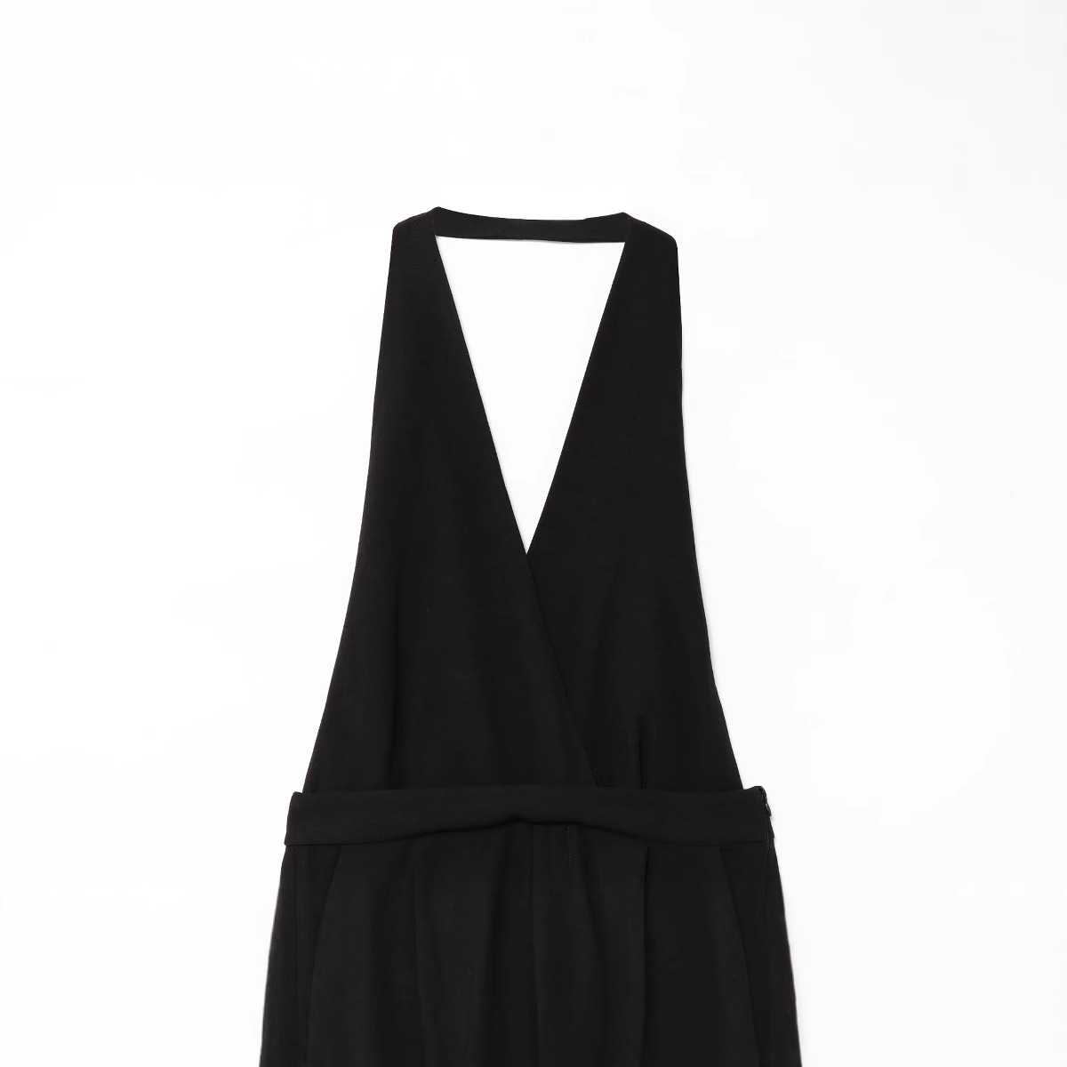 French-Style Halter Neck Jumpsuit for Women