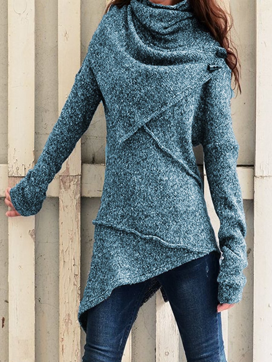 Women's Long-Sleeve Knit Cardigan Sweater Coat