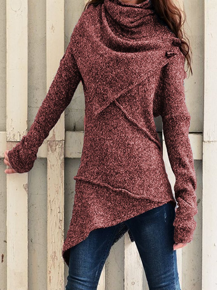 Women's Long-Sleeve Knit Cardigan Sweater Coat