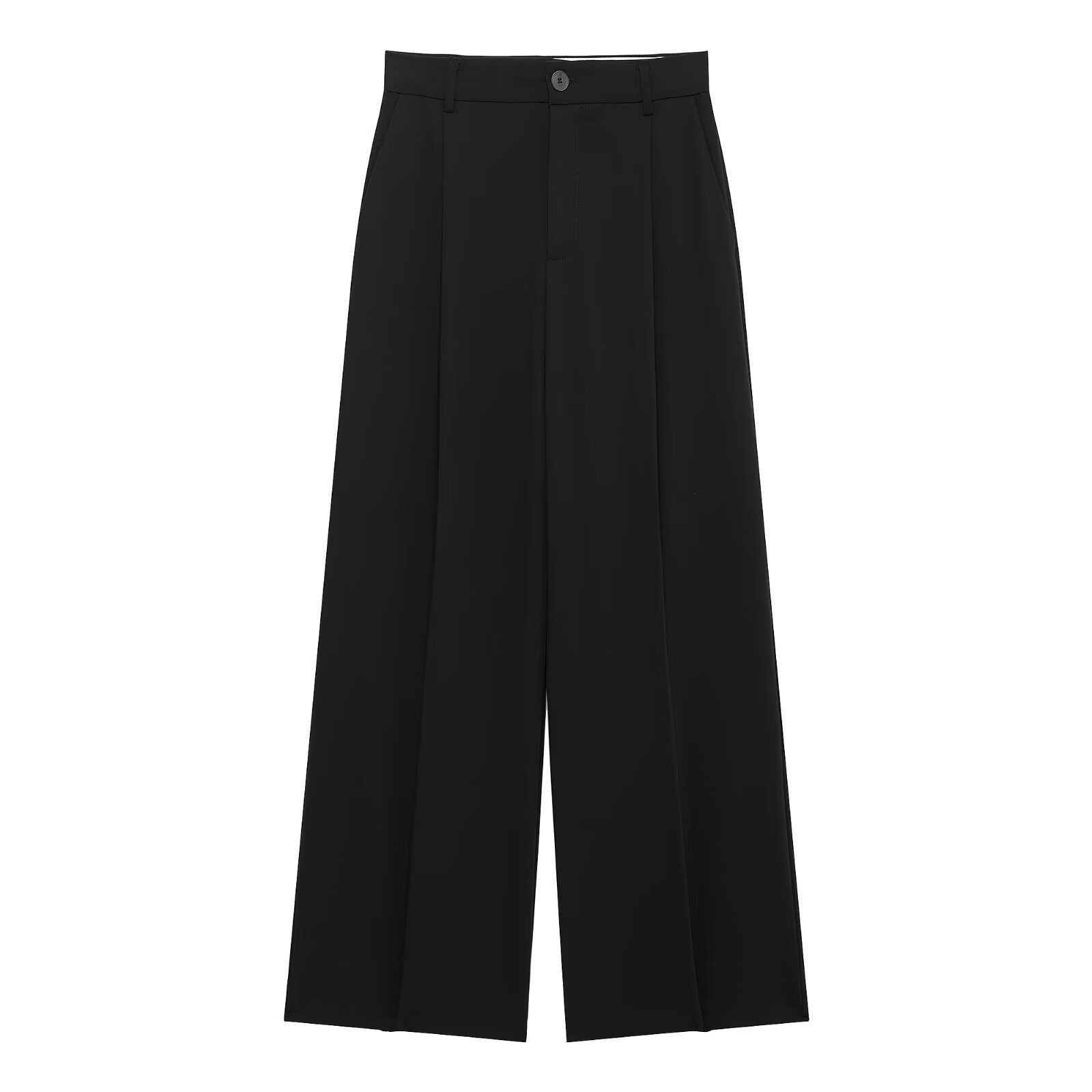 Women's Wide-Leg Straight Commuter Pants