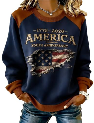 Women's 250th Anniversary Print Crewneck Sweatshirt