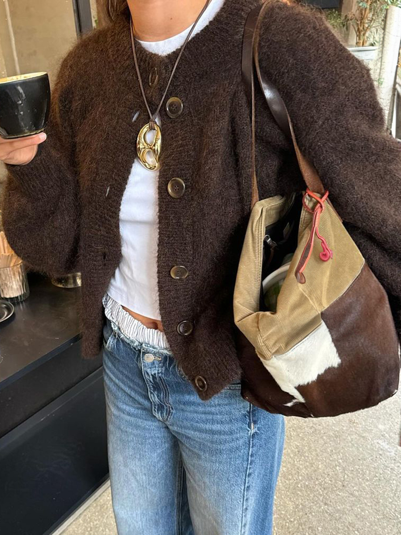 Soft Solid Color Knit Cardigan