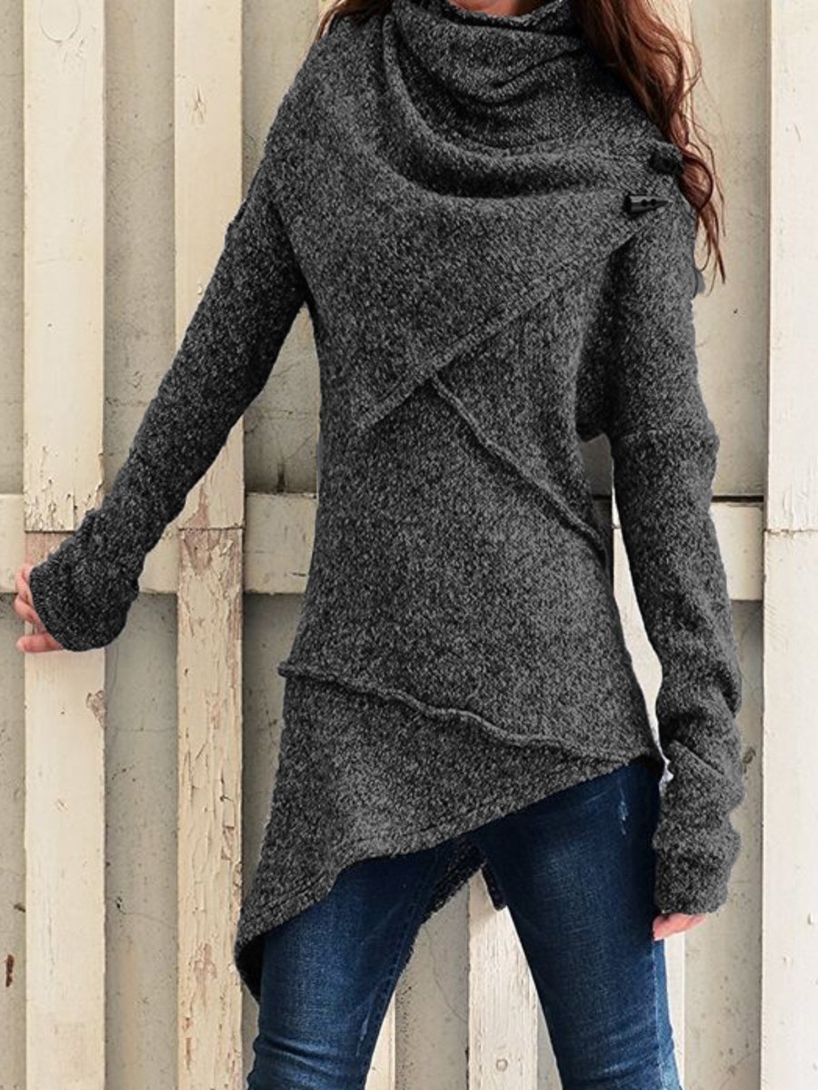 Women's Long-Sleeve Knit Cardigan Sweater Coat