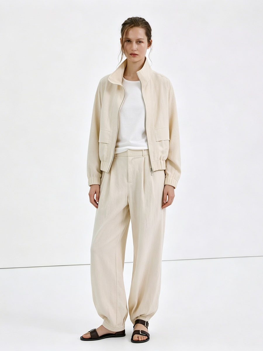 Women's Casual Two-Piece Sweater and Pants Set