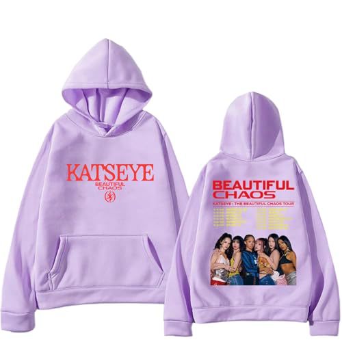 Women's Portrait Print Hoodie Long Sleeve Crewneck Pullover
