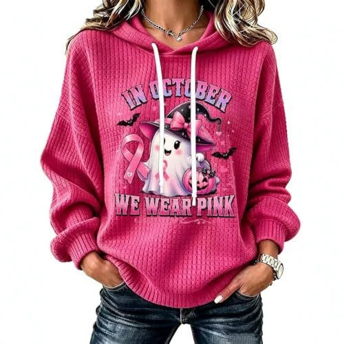 Women's Pumpkin Shadow Halloween Print Casual Sweatshirt
