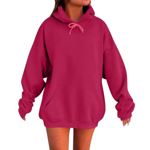 Women's Elegant Print Hoodie Long Sleeve Crew Neck