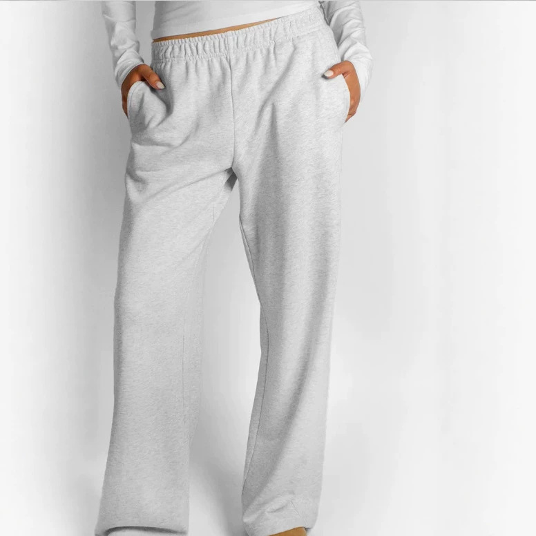 Wing Sequin Embroidered Loose Pockets Women's Pants