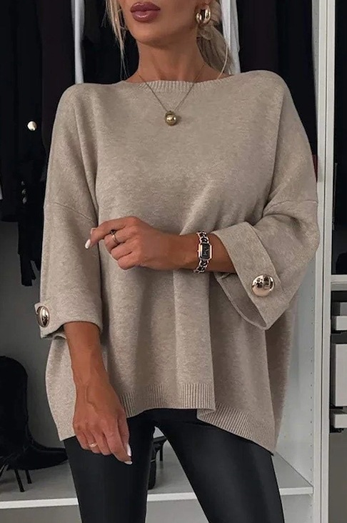 Women's Crewneck Pullover Casual Top