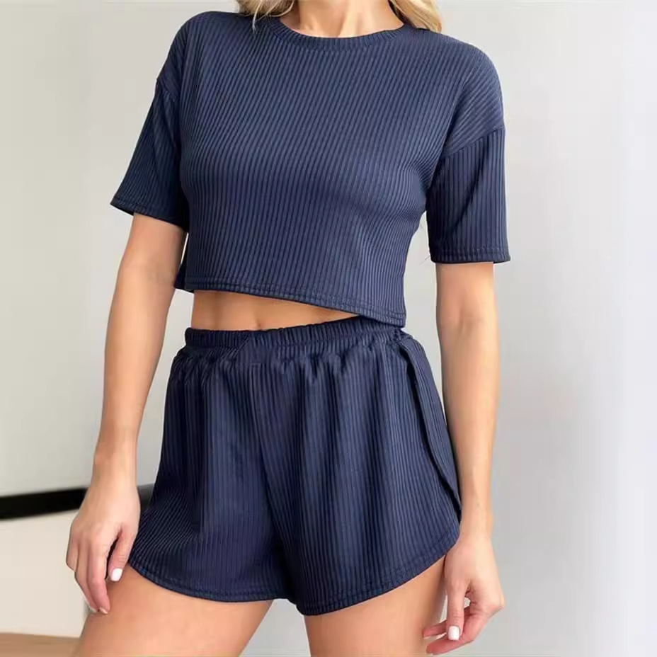 Women's Loose Casual Two-Piece Hooded Tracksuit Set