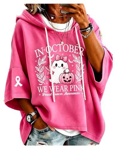 Ribbon Pumpkin Shadow Print Casual Women's Hoodie