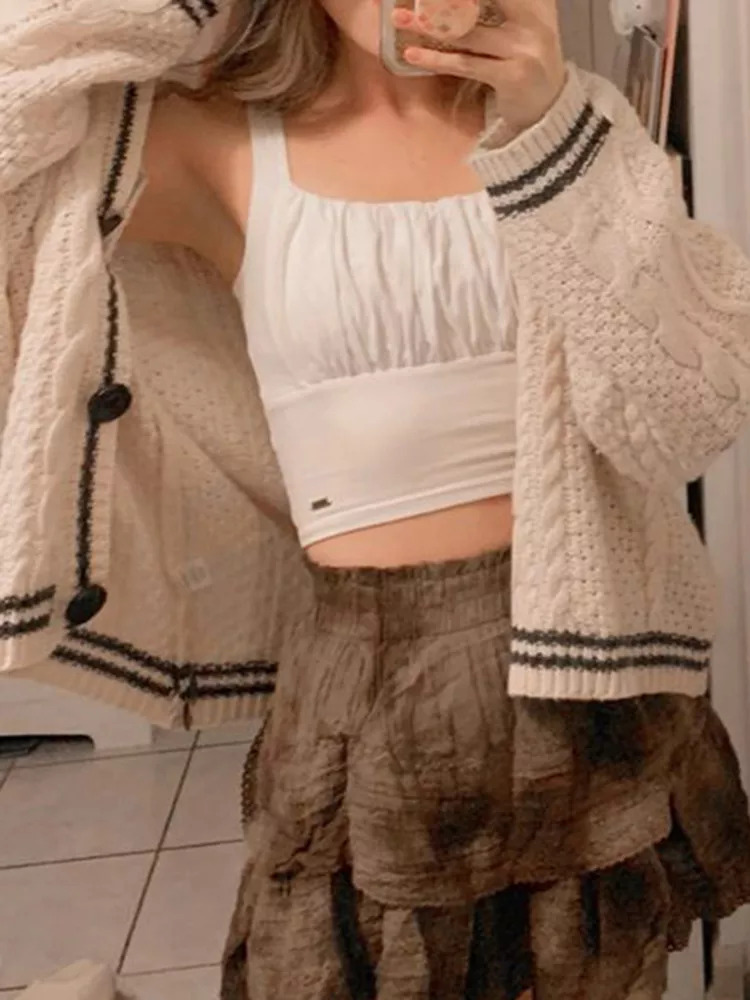 Women's Knit Cardigan Sweater Coat Loose Casual