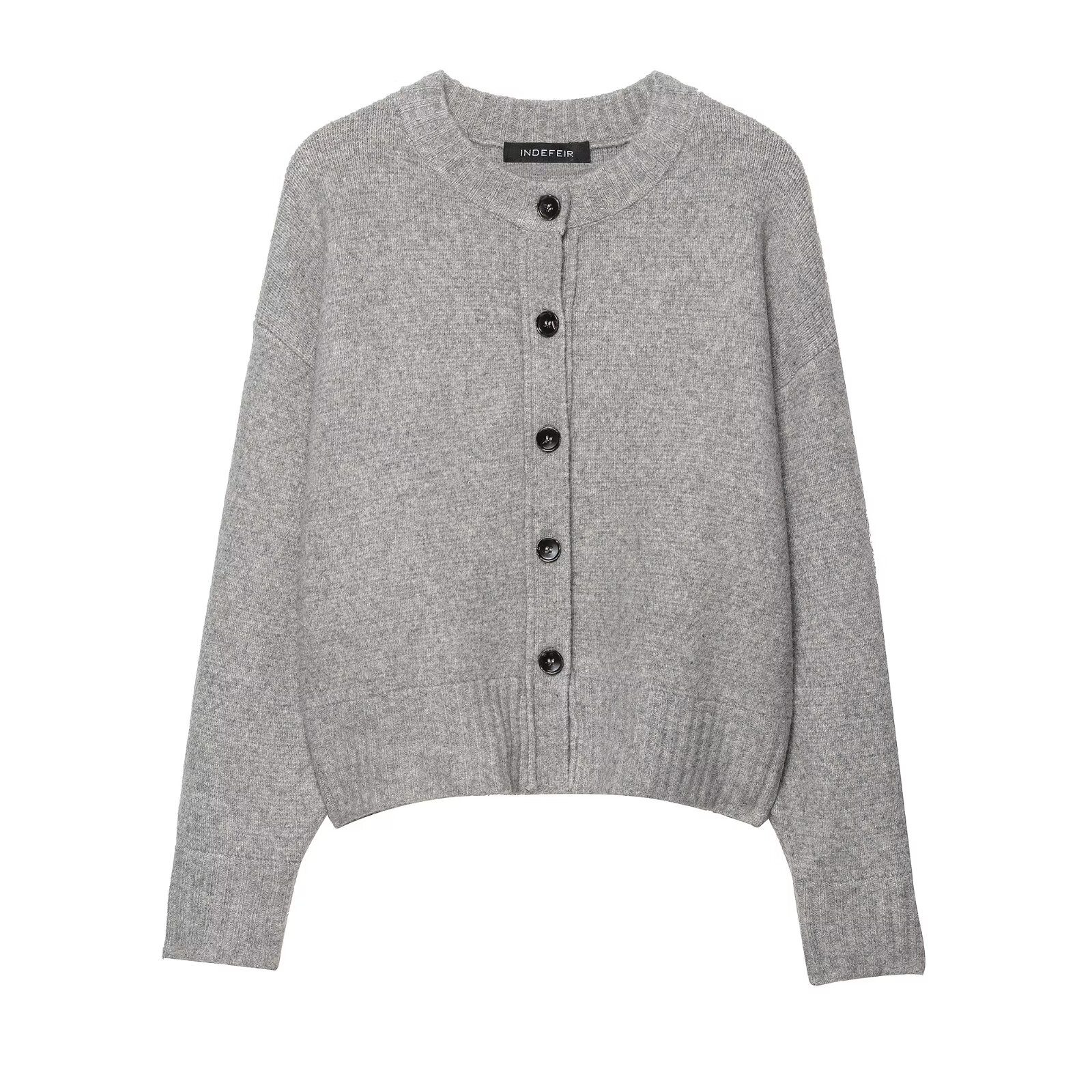 Women's Simple Soft Knit Cardigan Sweater
