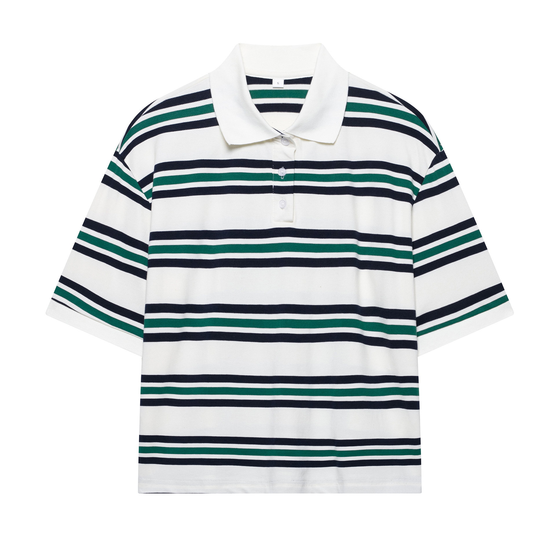 Striped Short-Sleeve T-Shirt & Low-Rise Pleated Mini Skirt Set