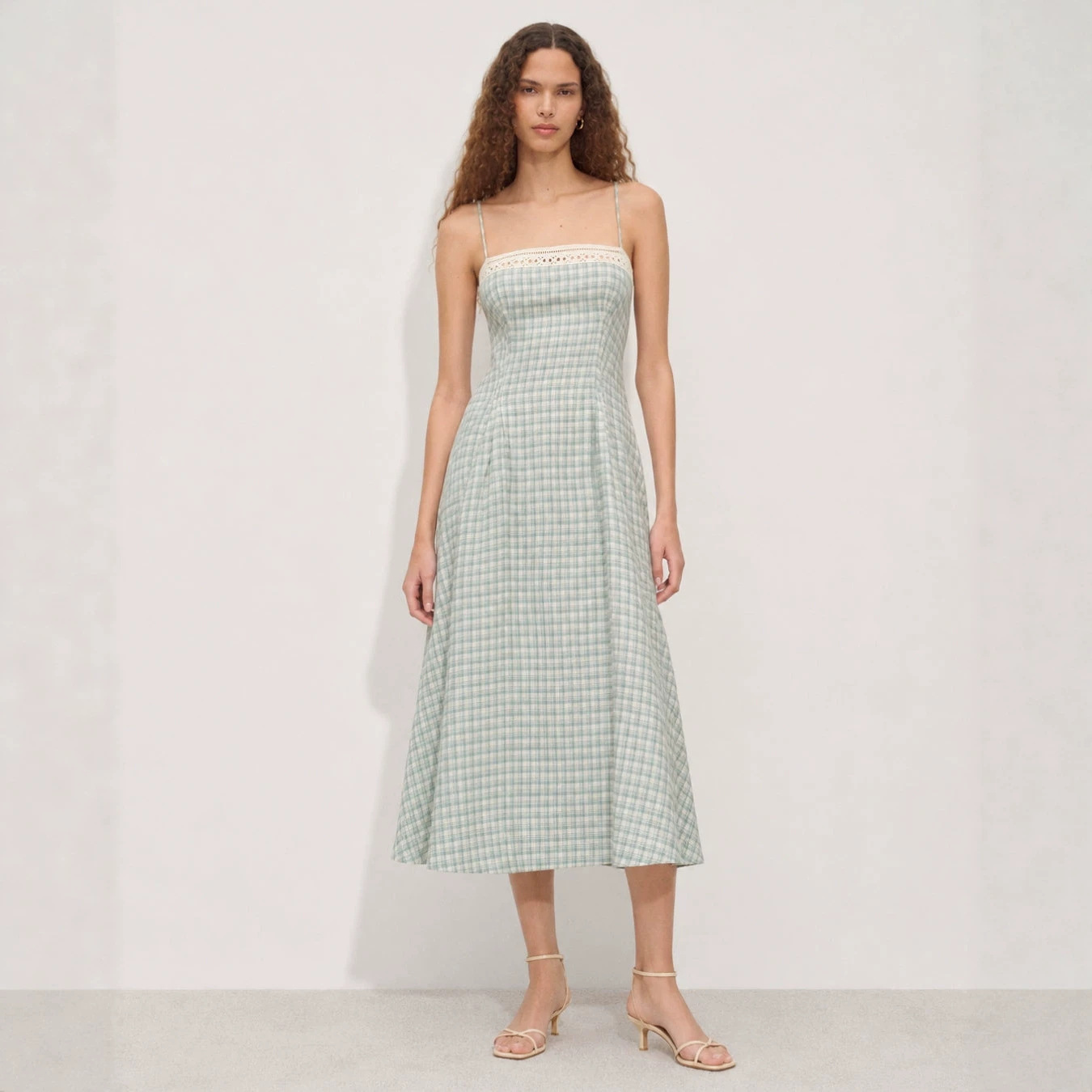 Floral Chiffon Open-Back Cami Maxi Dress