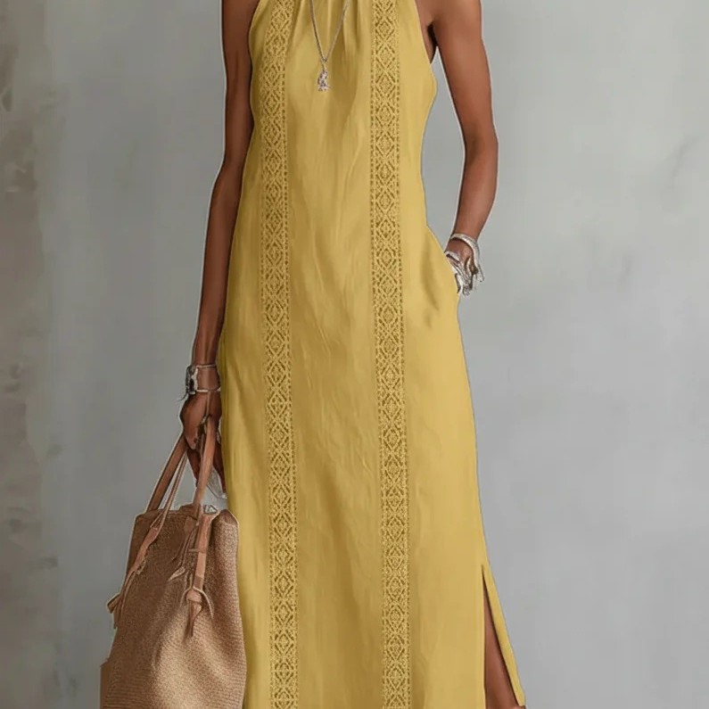 Women's Solid Color Loose Long Shirt Dress Casual