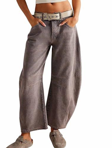 Women's Vintage Print Straight-Leg Casual Pants