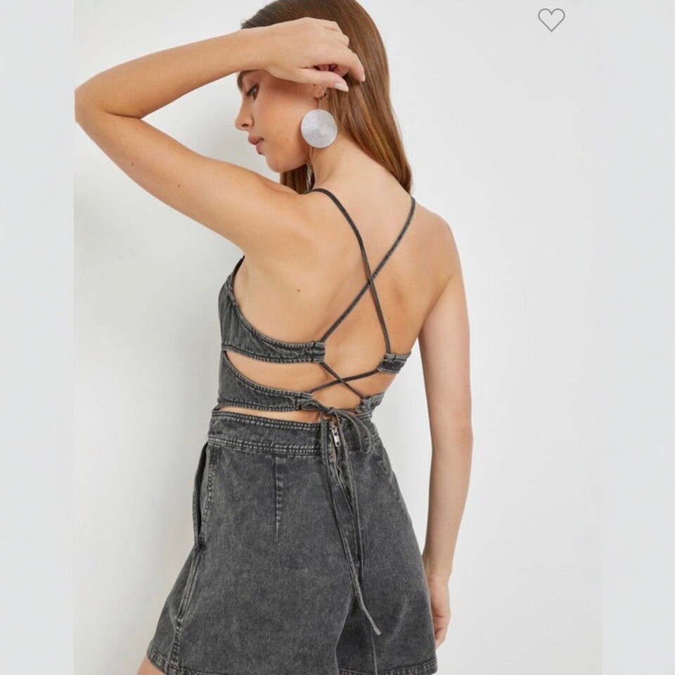 Rustic Washed High-Waist Flare Jeans