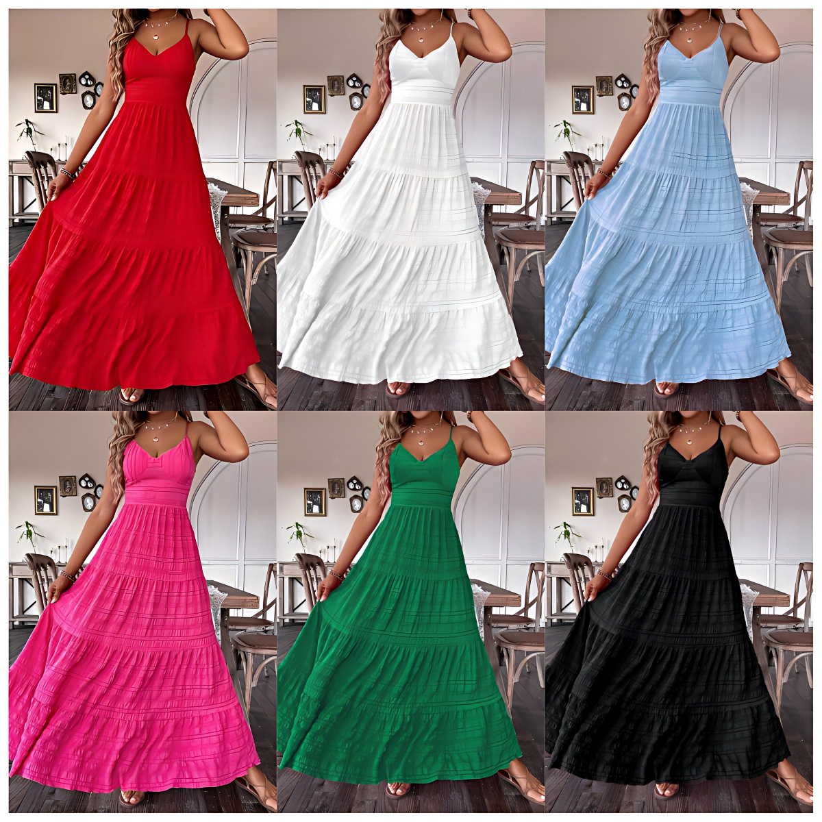 Sexy Bohemian Bow Tie Strap Dress
