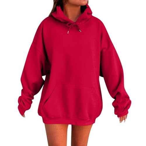 Women's Elegant Print Hoodie Long Sleeve Crew Neck