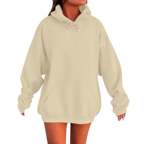 Women's Elegant Print Hoodie Long Sleeve Crew Neck