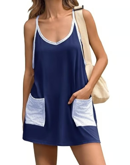 Women's Printed Cami Top and Shorts Set Casual Two-Piece