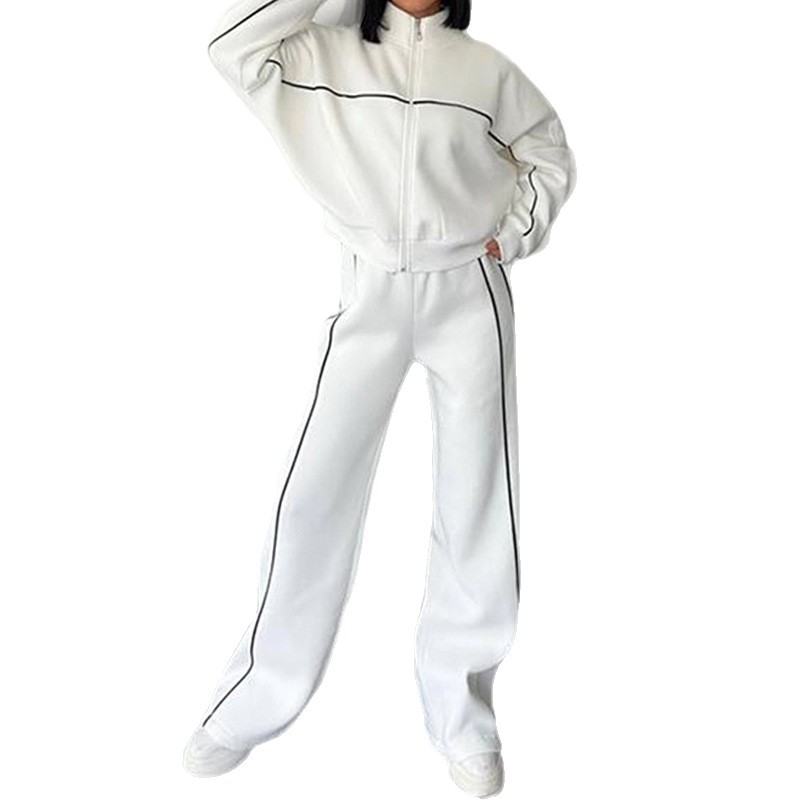 Women's Casual Loose Solid Color Long Sleeve Half-Turtleneck Sweatshirt