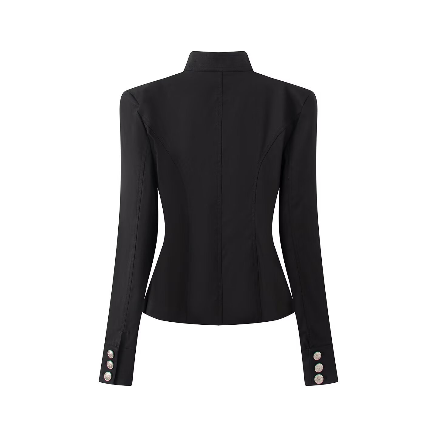 Women's Retro Slim Fit Zip-Up Jacket